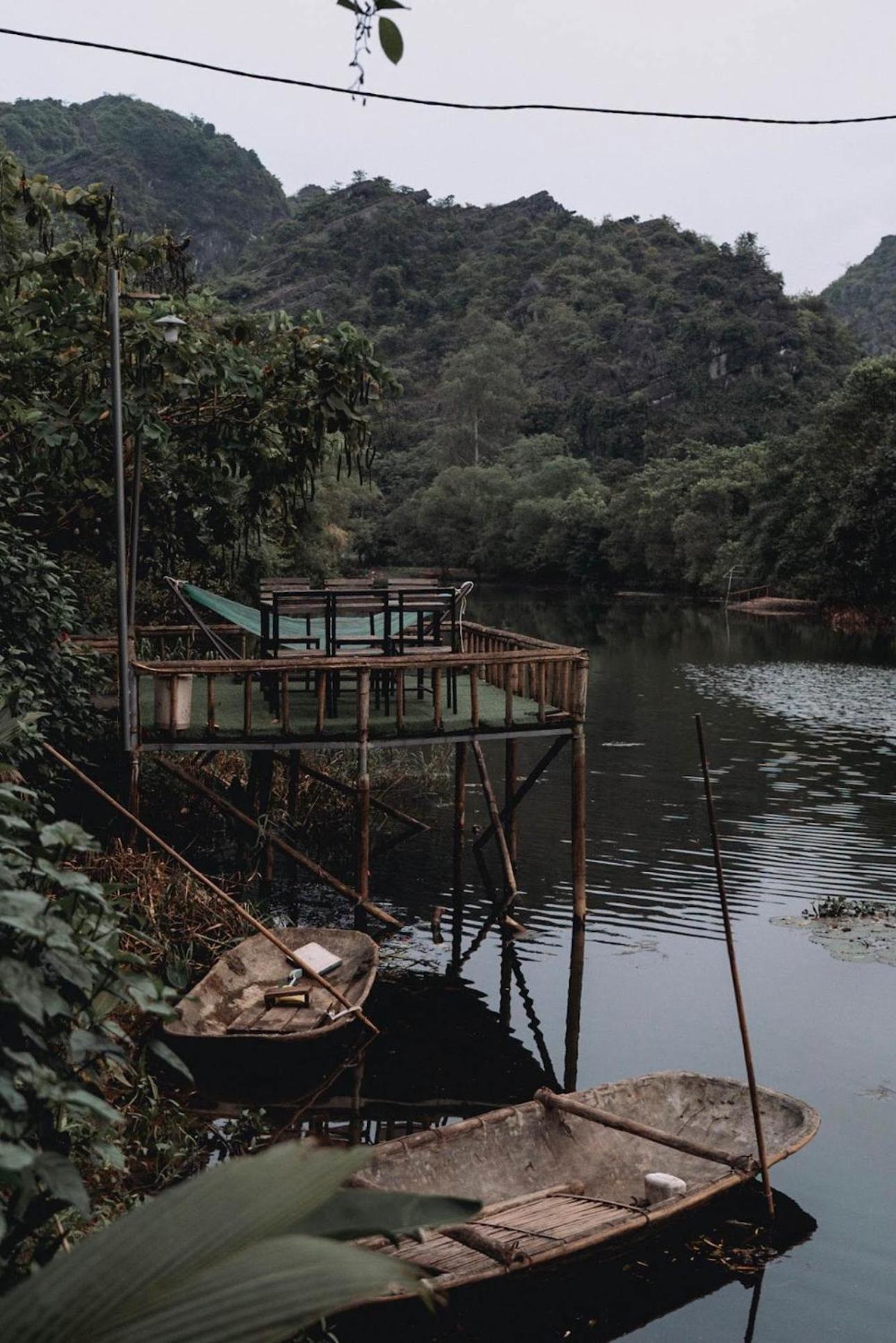Hoanglong Riverside Homestay ニンビン エクステリア 写真